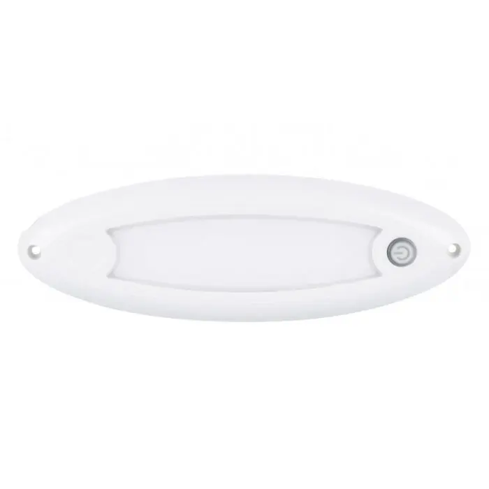 LED oval interiør lampe med touch kontakt