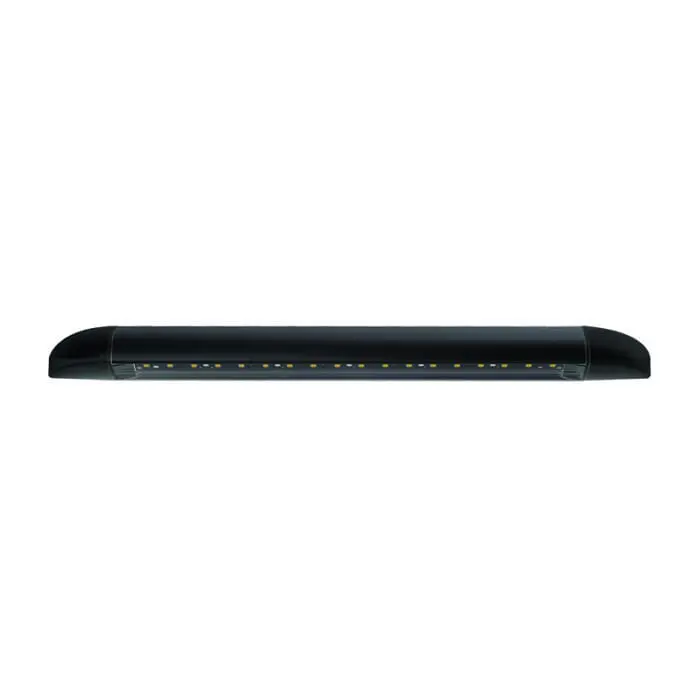 LED lavprofil scene og markise lampe sort 12V - 260mm