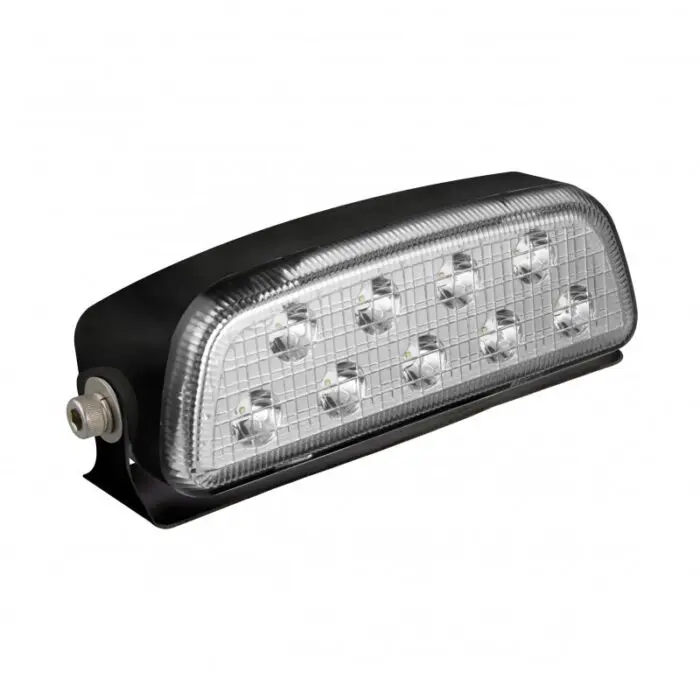 LED lav profil arbejdslampe sort