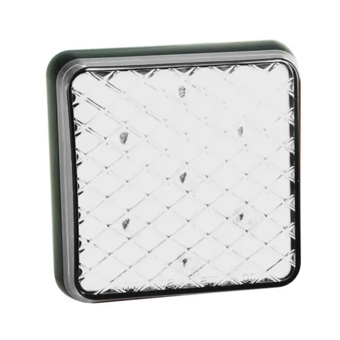 LED kvadratisk baklygte 12/24V