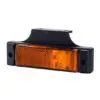 LED orange side markeringslygte med refleks og beslag