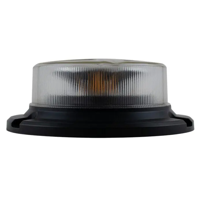 Slimline Led Beacon 148mm hvidt glas orange lys