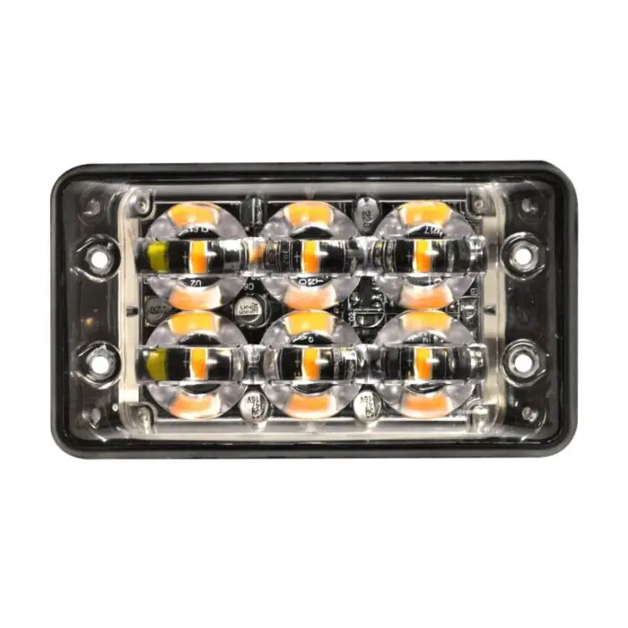 blitzlampe super-slim 6 LED R65 Orange