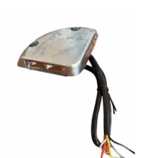 Lift lys med kombineret blitzlys til lad biler