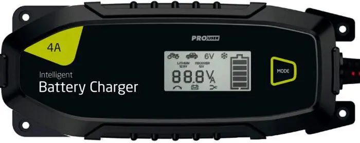 Pro User Intelligent batterioplader 12V - 4,0A