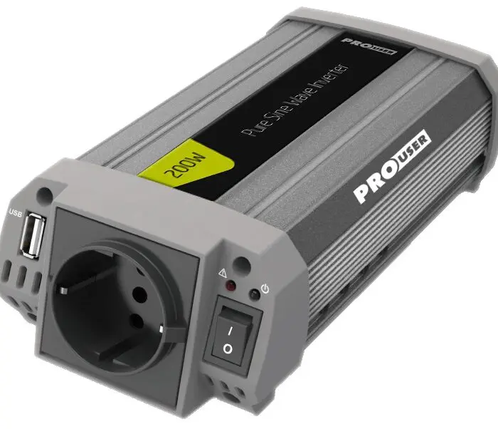 Pro User - 200W Inverter (Ren Sinus) 12Volt