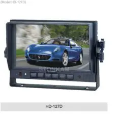 Monitor 7" HD med 3 indgange til bakkamera m.m.