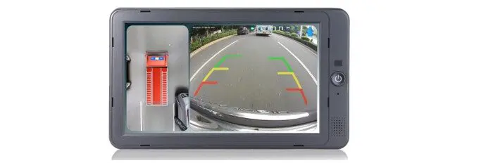 Bakkamera med Birdview 360 og DVR optager