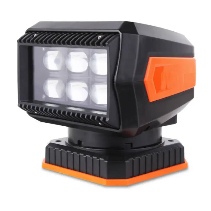 LED motoriseret søgelys med fjernbetjening 60W