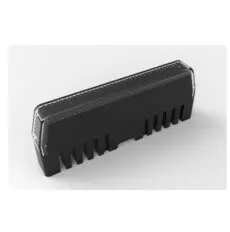 NR6 blitzlampe frontgrill blåt lys - natsænk.