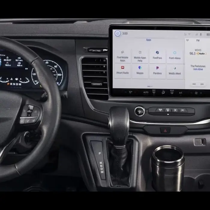 Bakkamera interface Ford 12"+13" Transit+ Custom Sync 4 >2022