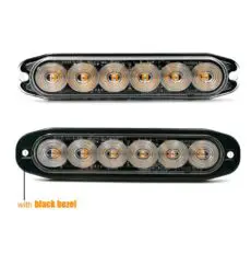 O6 LED blitzlampe ultra slim 3M kabel natsænkning