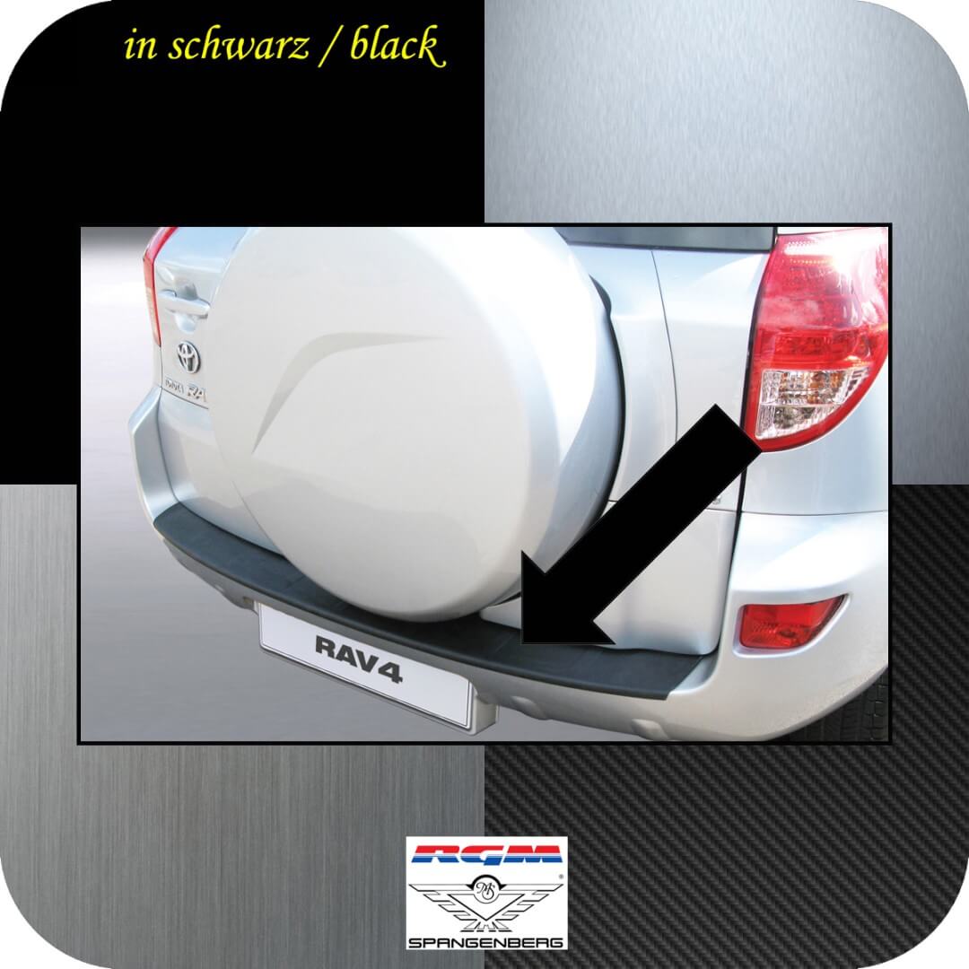 Ladekant sort - Toyota Rav4 2006-07