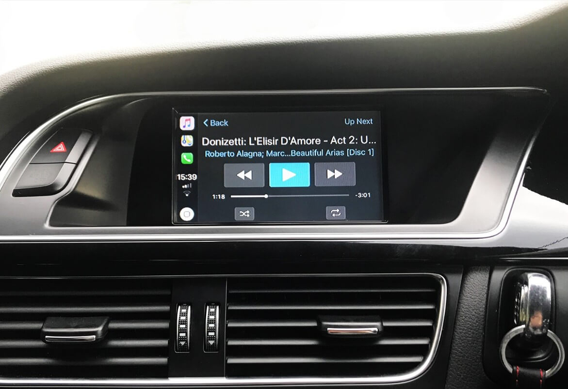 CarPlay Audi A4 A5 Q5 Concert Symphony radio uden MMI - Image 4