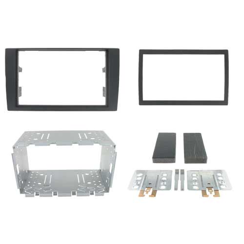 Radio ramme Audi A4 2002> sort