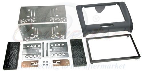 2 Din monterings ramme Audi TT 2006>