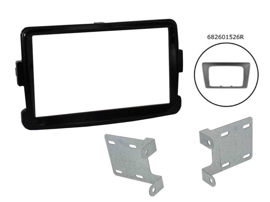 2 Din monterings ramme Dacia Duster / Sandero 2012 - Image 2