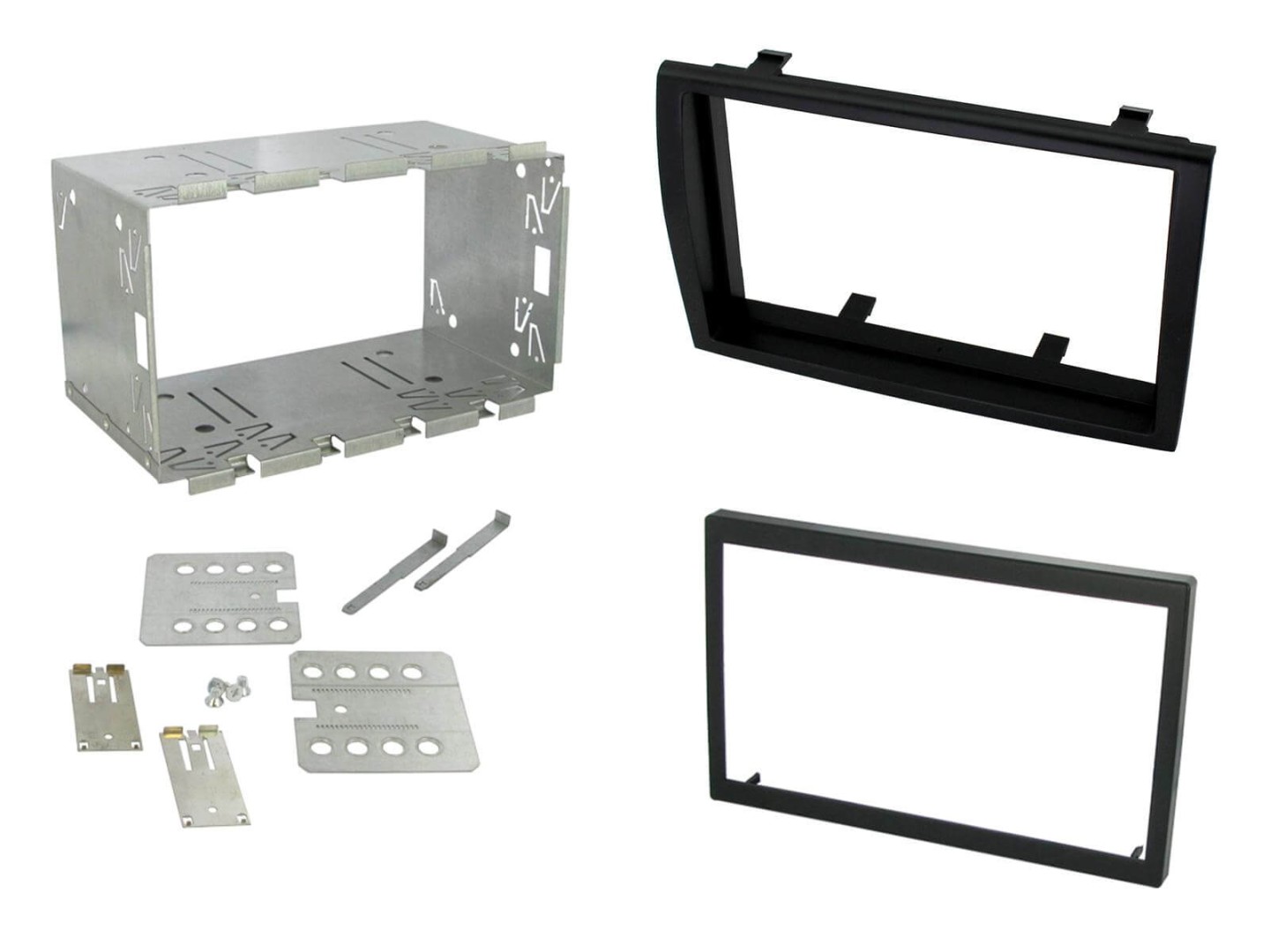 2 Din monterings ramme Fiat Ducato 2006 - 2011