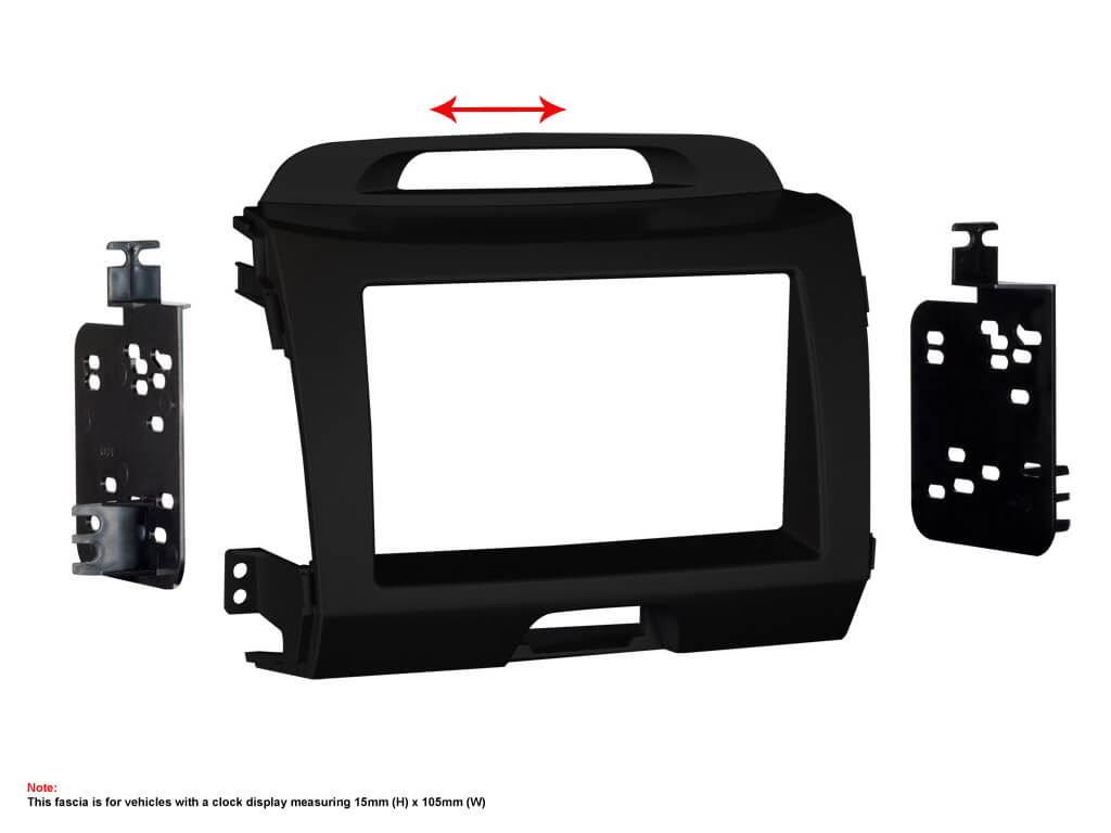 2 Din monterings ramme Kia Sportage 2011> (US Spec