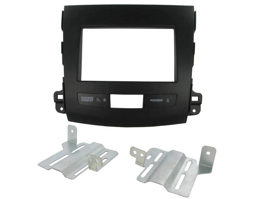 2 Din monterings ramme Mitsubishi Outlander 07 - 1