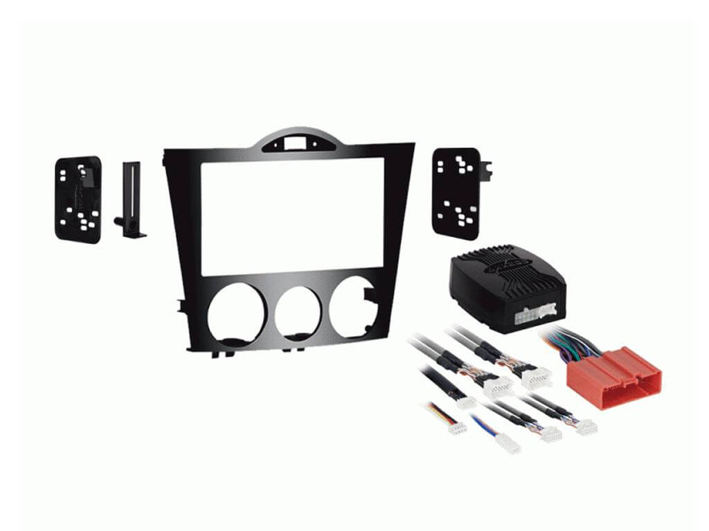 2 Din monterings ramme Mazda RX-8 04-08 High Gloss