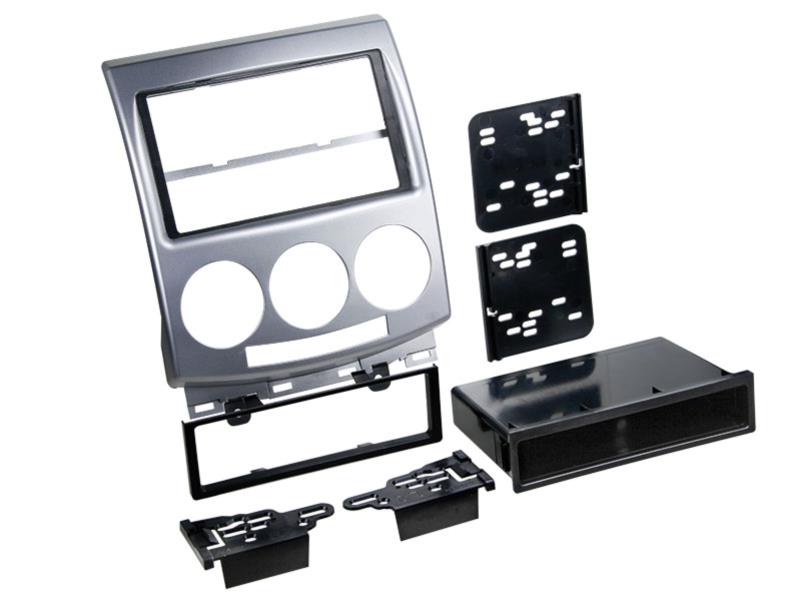 Radio ramme Mazda 5 sølv CR model.