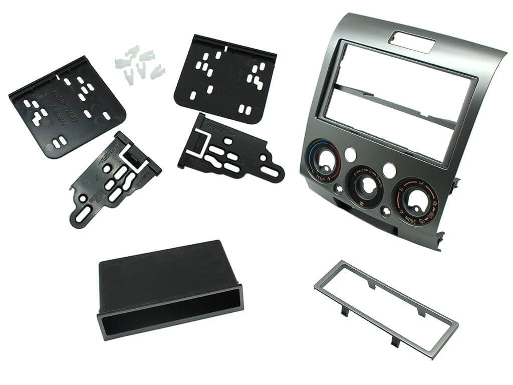 2 Din monterings ramme Mazda BT50 2007 - 2012