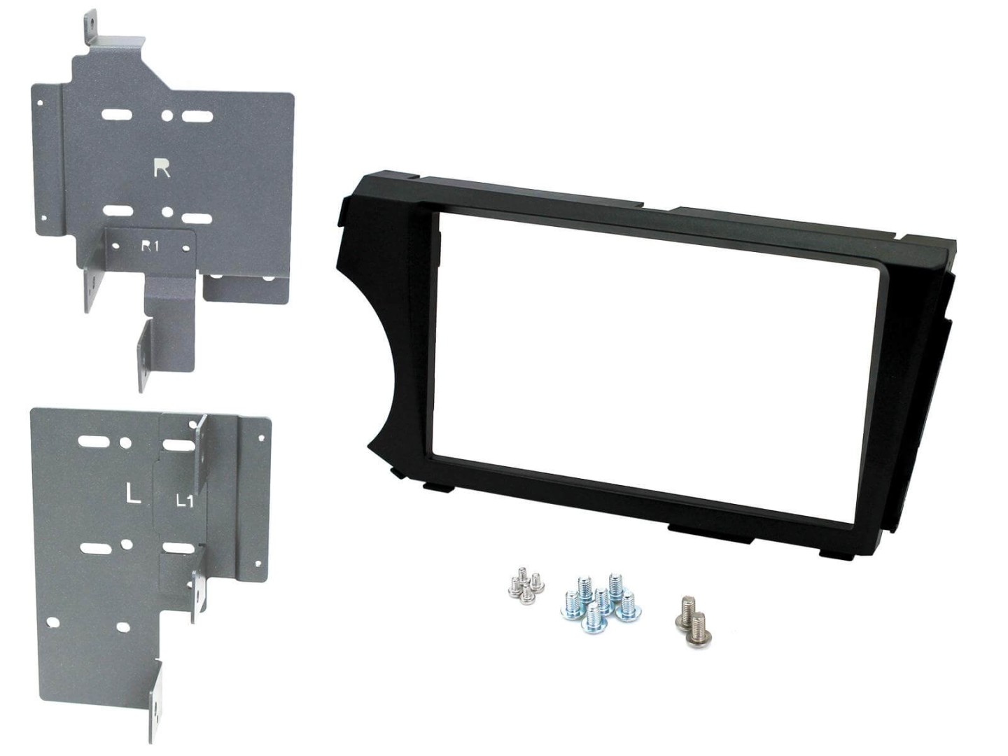 2 Din monterings ramme Ssangyong Korando Sport 201