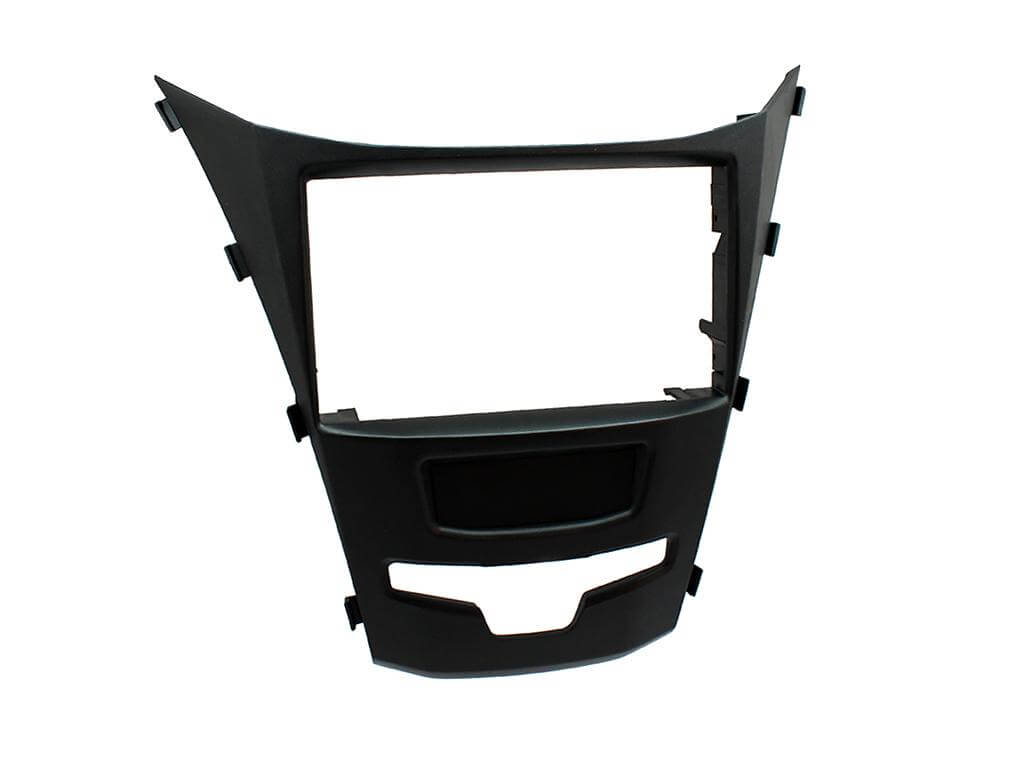 2 Din monterings ramme Ssangyong Korando with Cloc