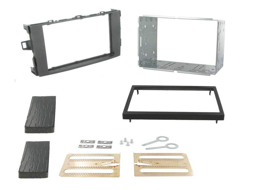 2 Din monterings ramme Toyota Auris 2007 - 2013