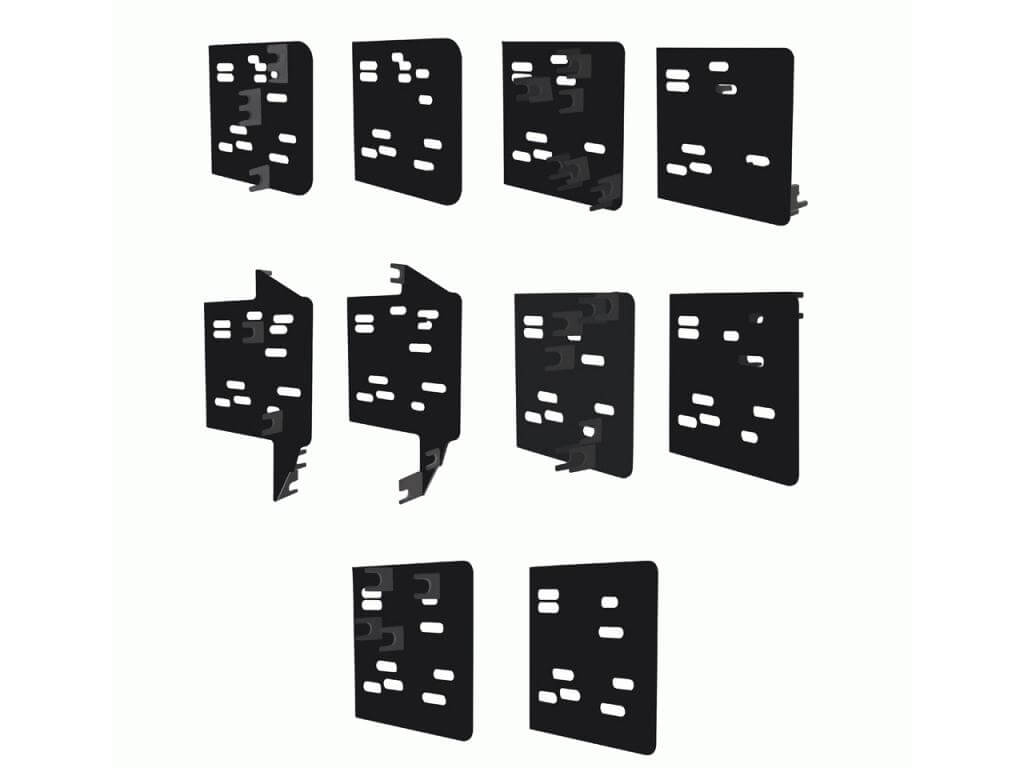 2 Din monterings ramme Toyota