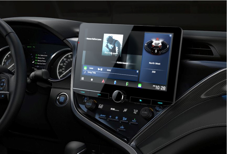 Kenwood DMX9720XDS 10.1" HD trådløs media Carplay modtager - Image 2