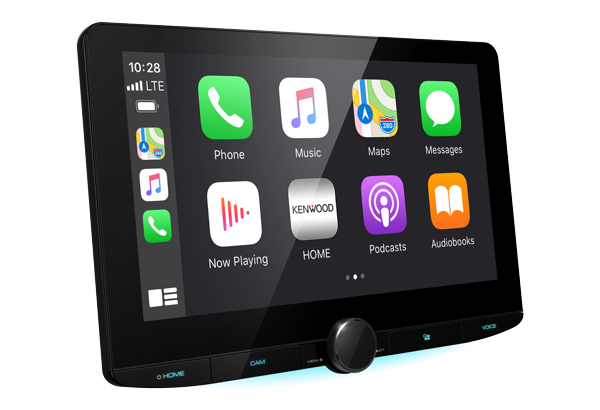 Kenwood DMX9720XDS 10.1" HD trådløs media Carplay modtager - Image 3