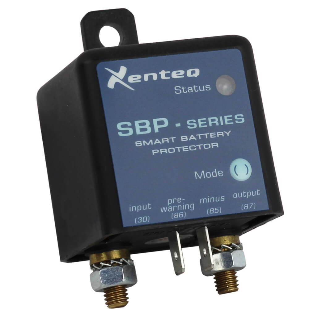 Batterivagt programmerbar til 12 og 24 volt batteri