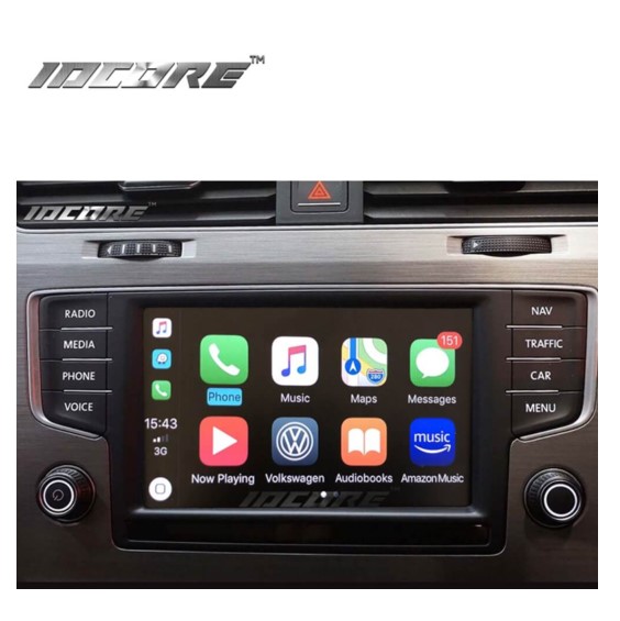 Carplay trådløst VW, Skoda, Seat med MIB 1 & 2 system