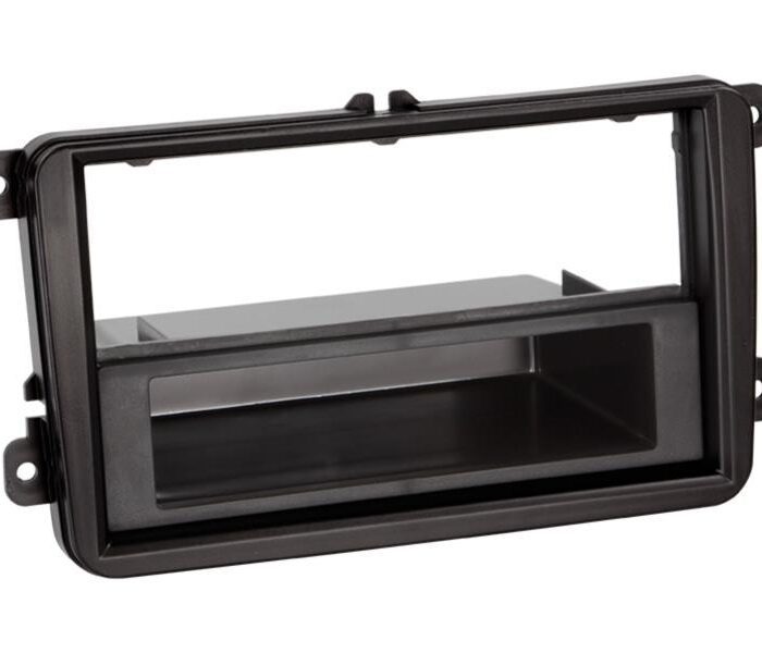 Radioramme VW/Skoda 1-DIN Sort