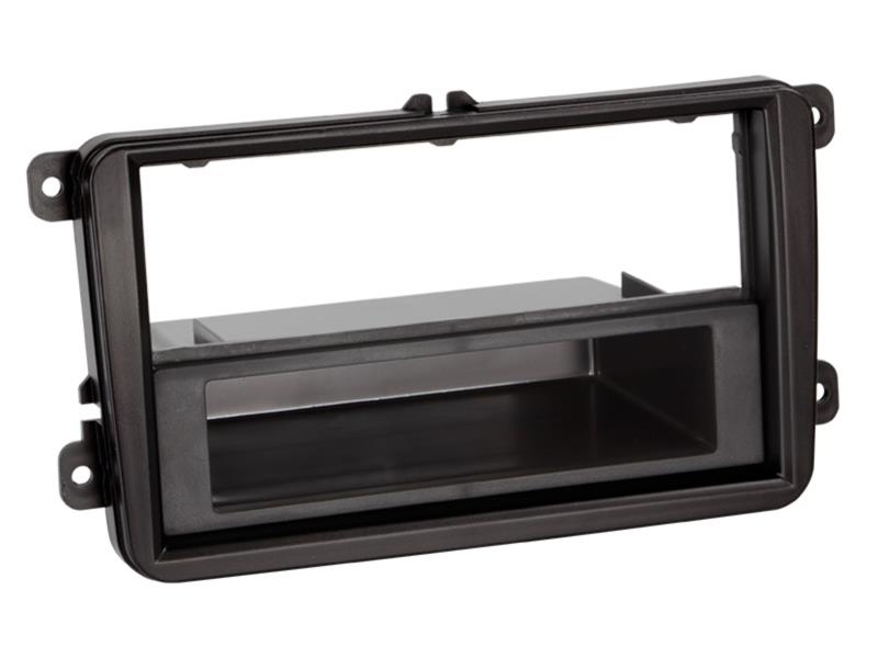 Radioramme VW/Skoda 1-DIN Sort