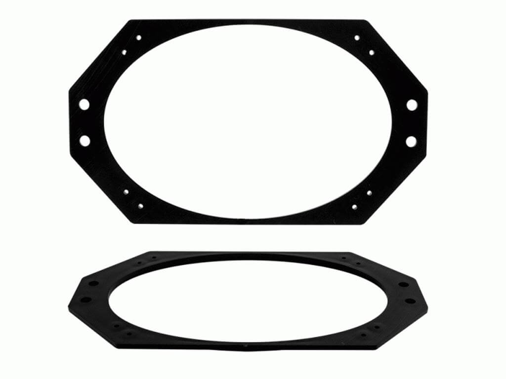 Højt. Adapt. Jeep Wrangler 97-06 4x6" Plate - Pair