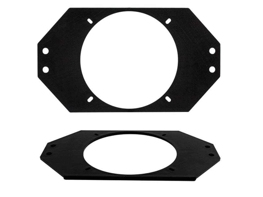 Højt. Adapt. Jeep Wrangler 97-06 4" Plate