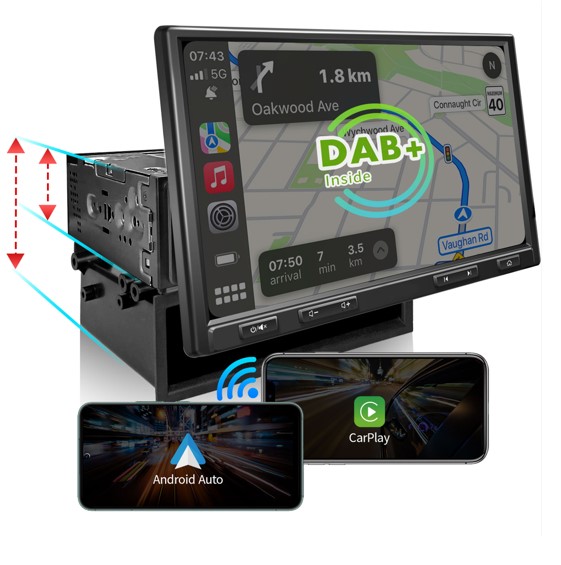 Audi A4/A5 2-din monteringskit - Image 9