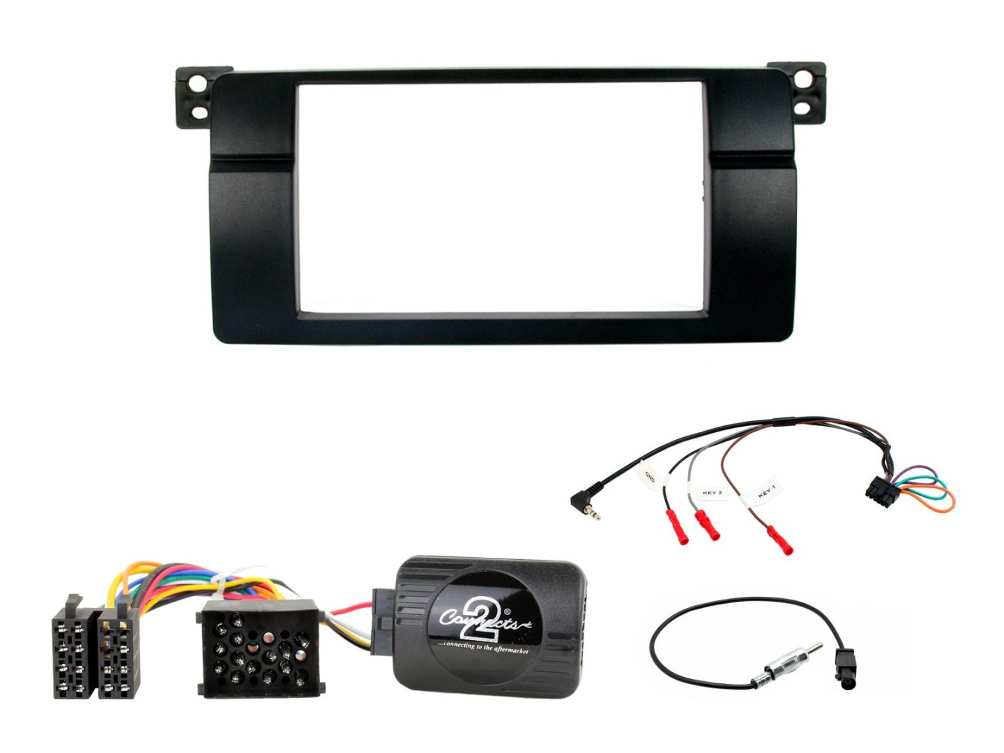 2 Din BMW 3 Series E46 Monterings kit