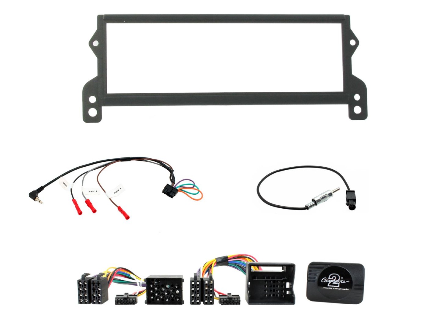 1 Din BMW Mini 01-06 Single Din Monterings kit