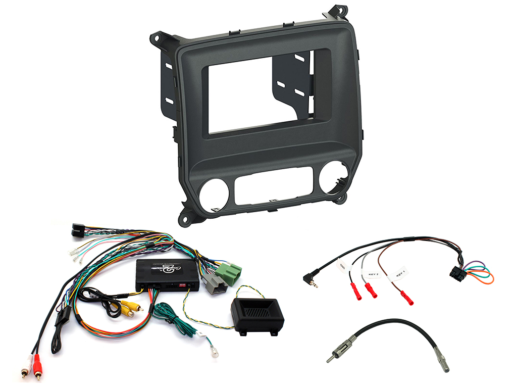 2 Din Chevrolet Silverado 2013> Monterings kit