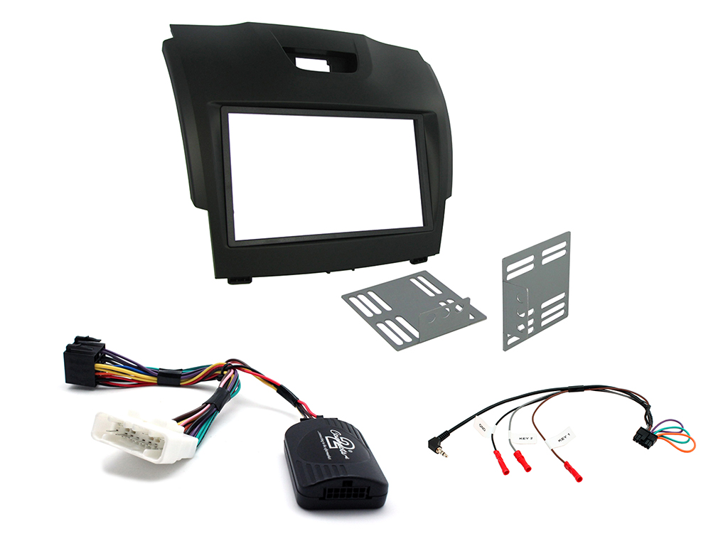 2 Din, Colorado, Trailblazer Black Monterings