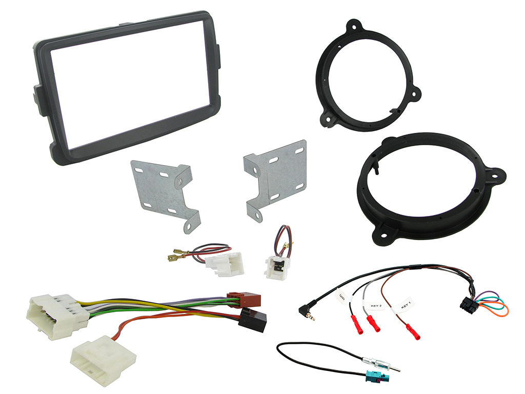 2 Din Dacia Duster, Sandero Monterings kit