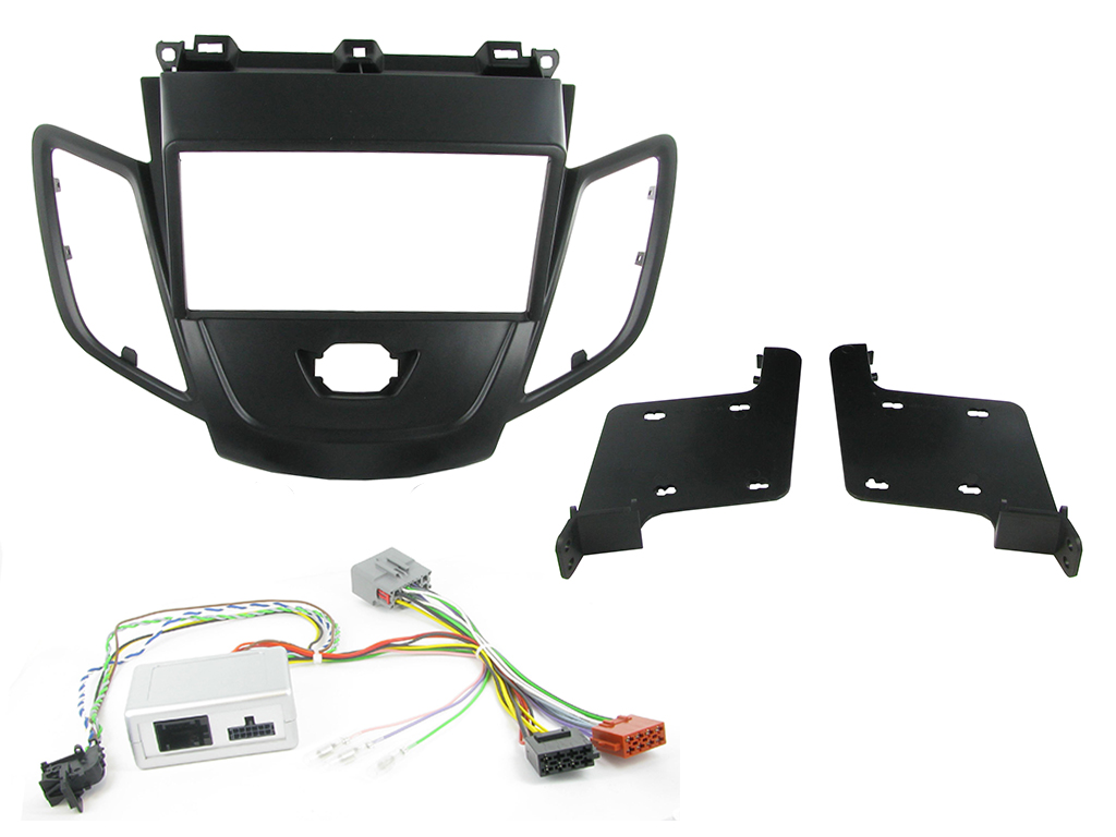 2 Din Ford Fiesta 2008> Anthracite Monterings kit
