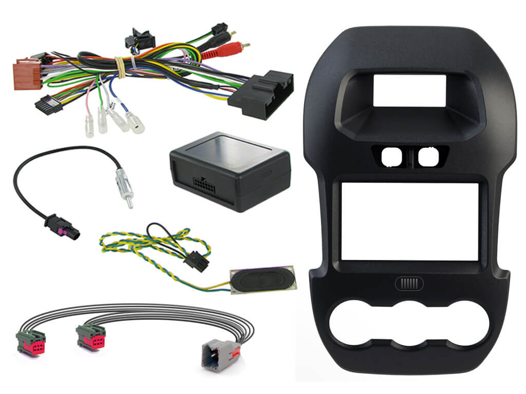 2 Din Ford Ranger 2012 Monterings kit