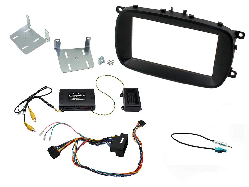 2 Din Fiat 500X Monterings kit