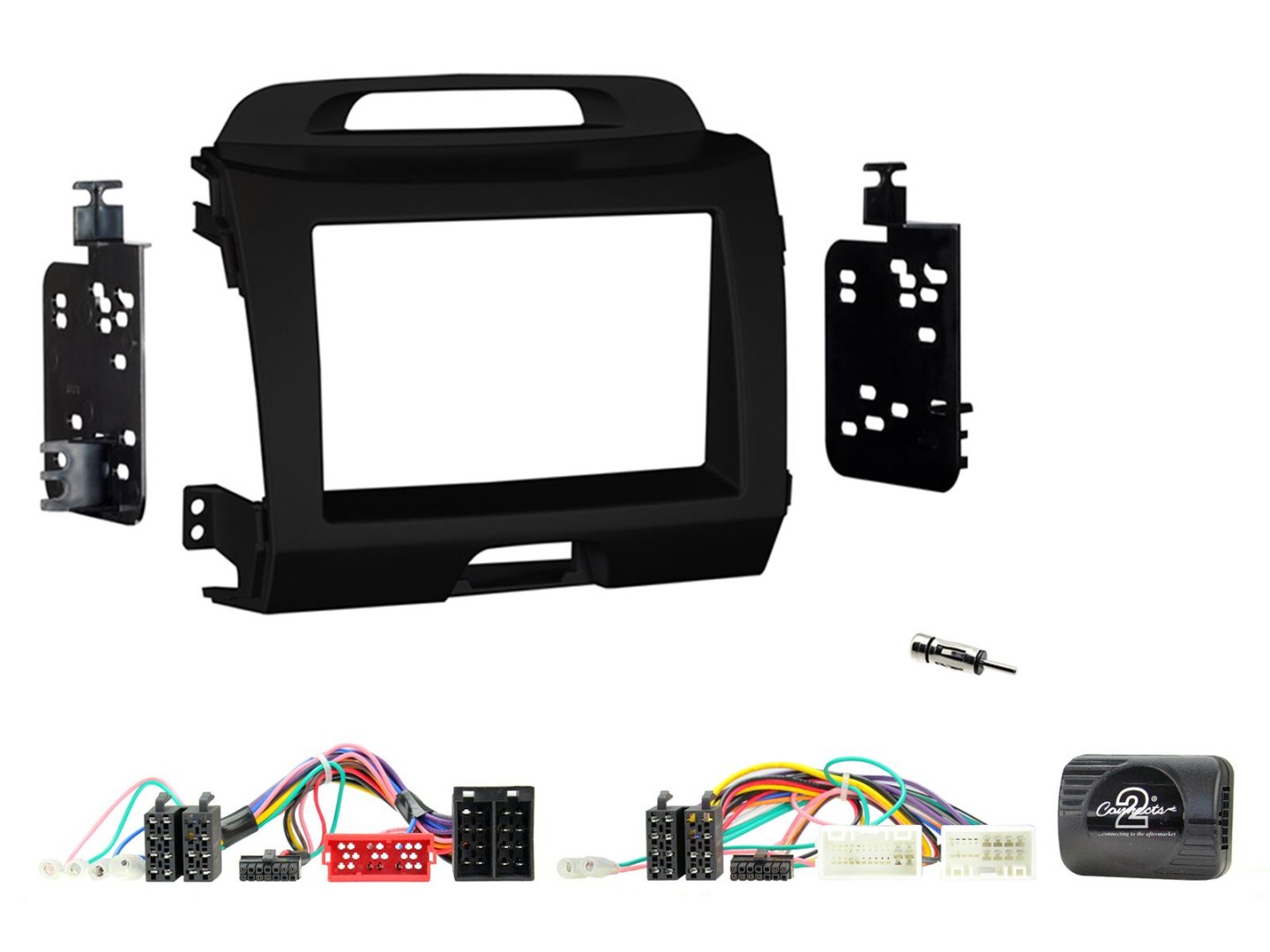 2 Din Kia Sportage 2010> Monterings kit