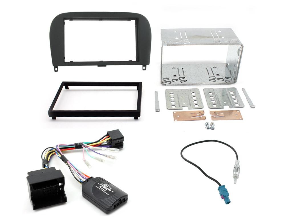 2 Din Mercedes SL R230 04> <14 Monterings kit